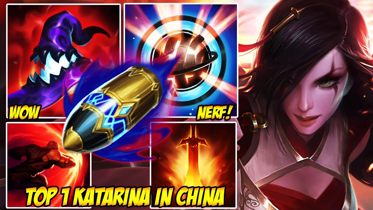 WILD RIFT CHINA TOP 1 KATARINA - ONE RESET... THEN EVERYONE DIED