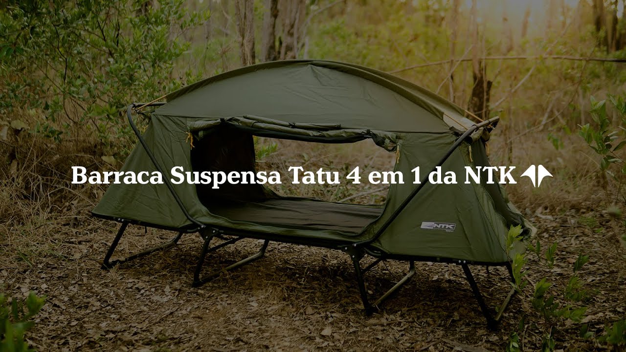 Review da Cama/Barraca Tatu 4 em 1 da NTK