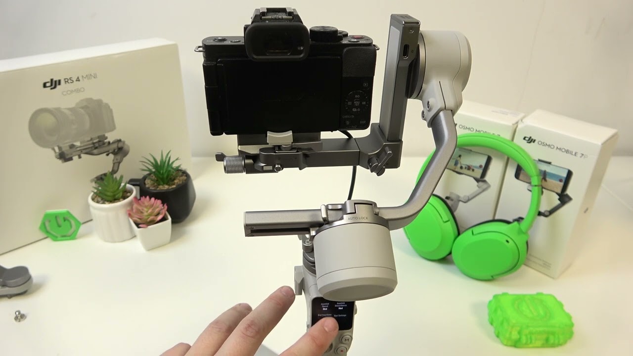 DJI RS 4 Mini - How to Change Front Dial | Customize Control?