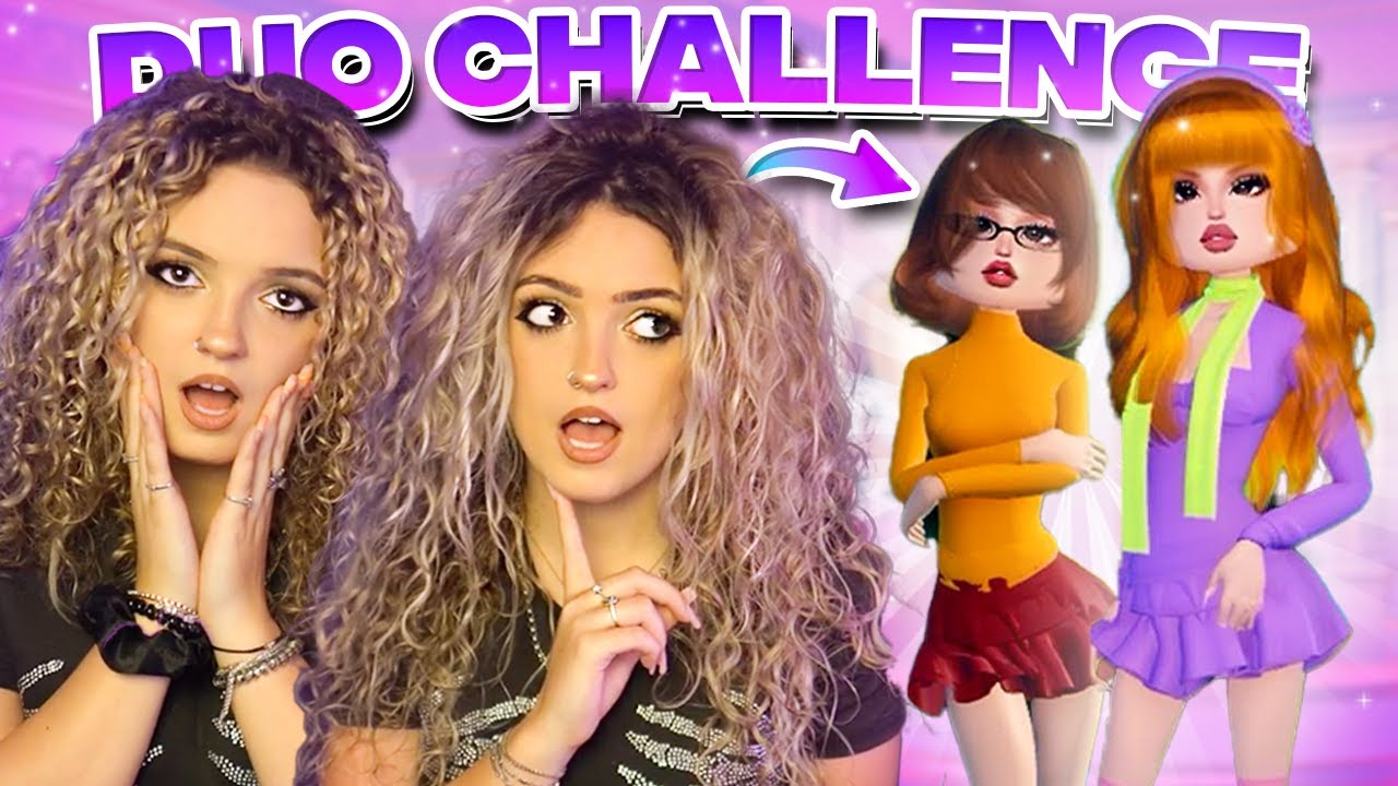 DUO Challenge cu GEMENELE pe Dress To Impress