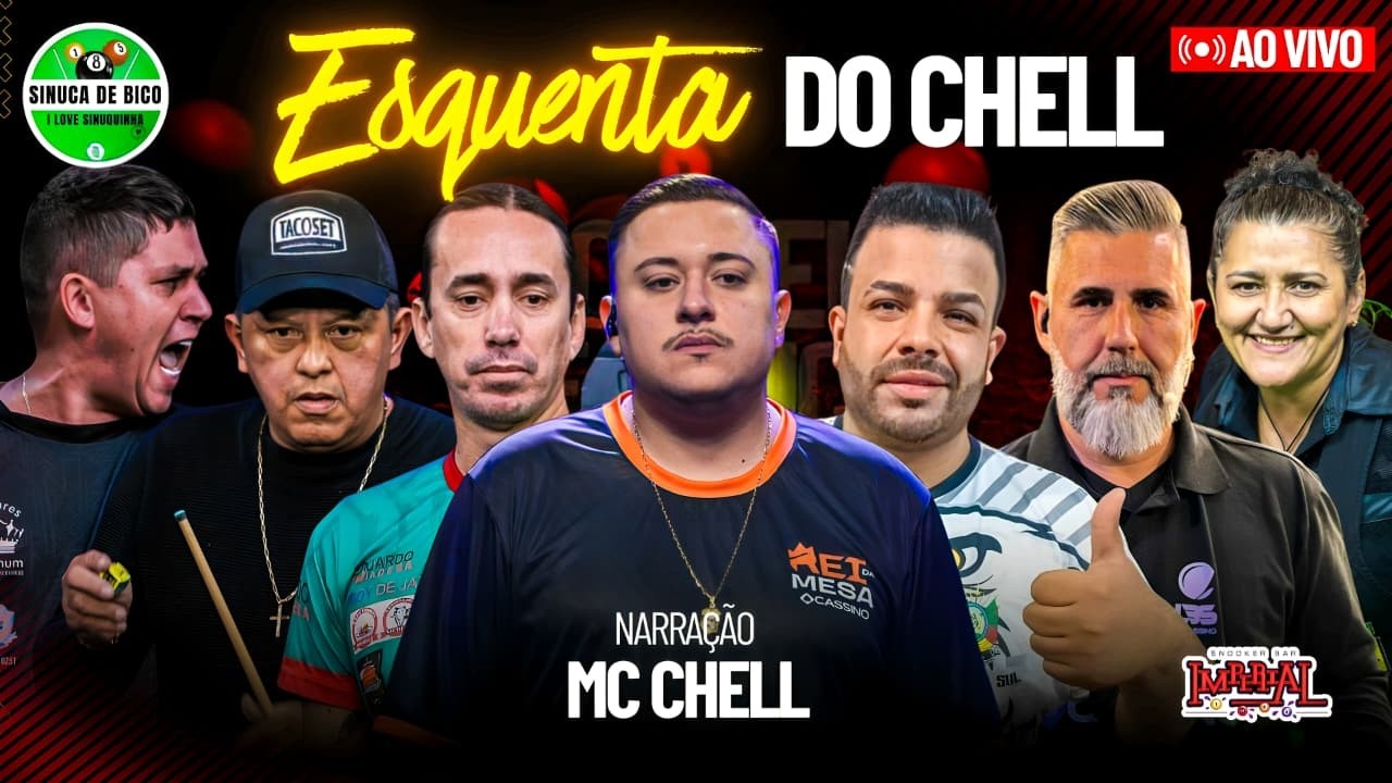19/02 - MORANGUINHO, FÁBIO JARBAS E BRINQUINHO - COPINHA DO CHELL - SINUCA AO VIVO GUARULHOS SP #023