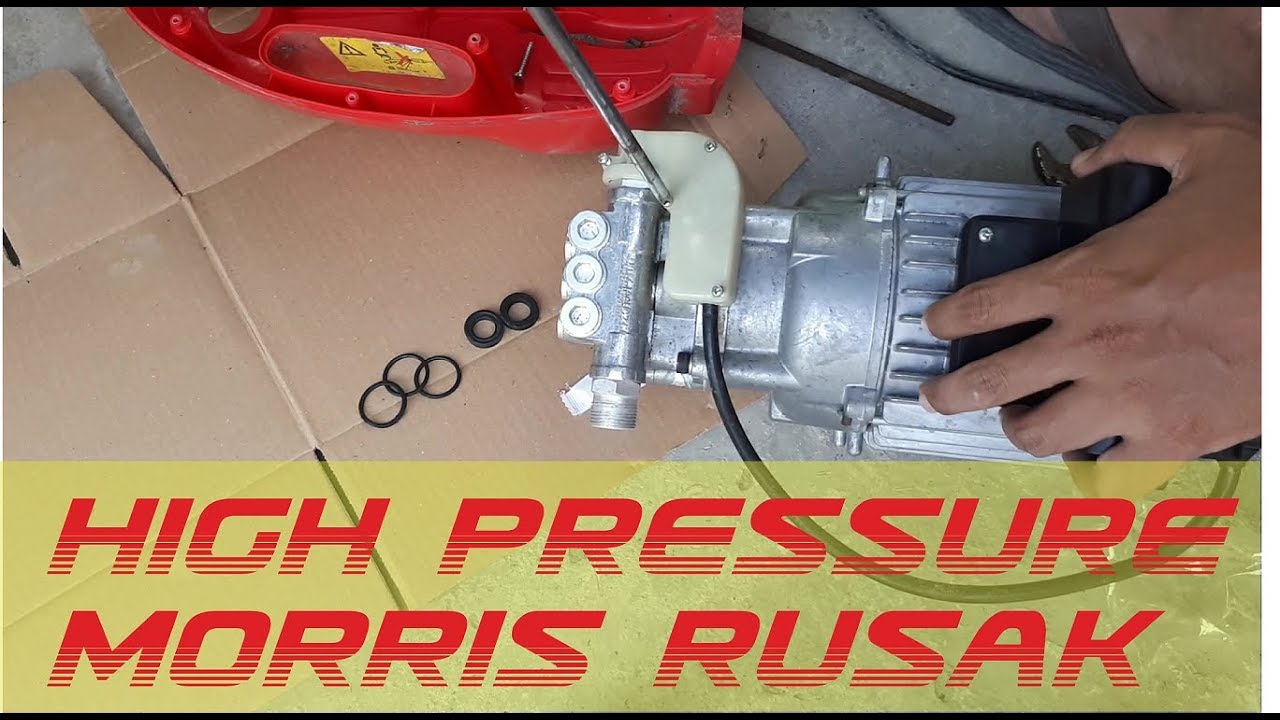 Cara Mudah Benerin Waterjet High Pressure Morris tidak keluar air (pressure tidak kuat)