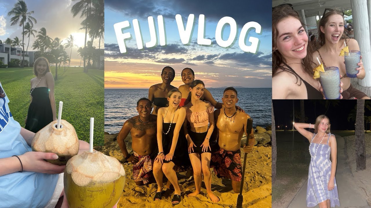 FIJI TRAVEL VLOG 🏝️🇫🇯 Schoolies, best friends, best week! Bgrace