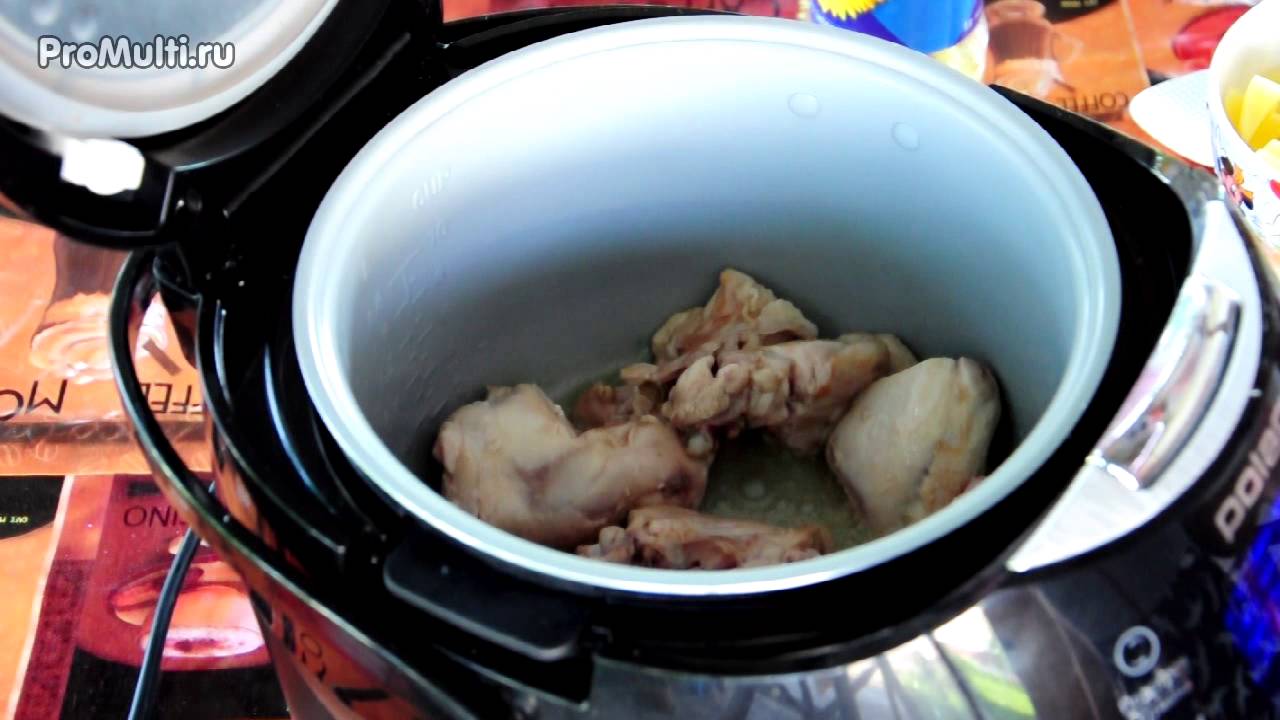 Куриный суп в мультиварке Поларис