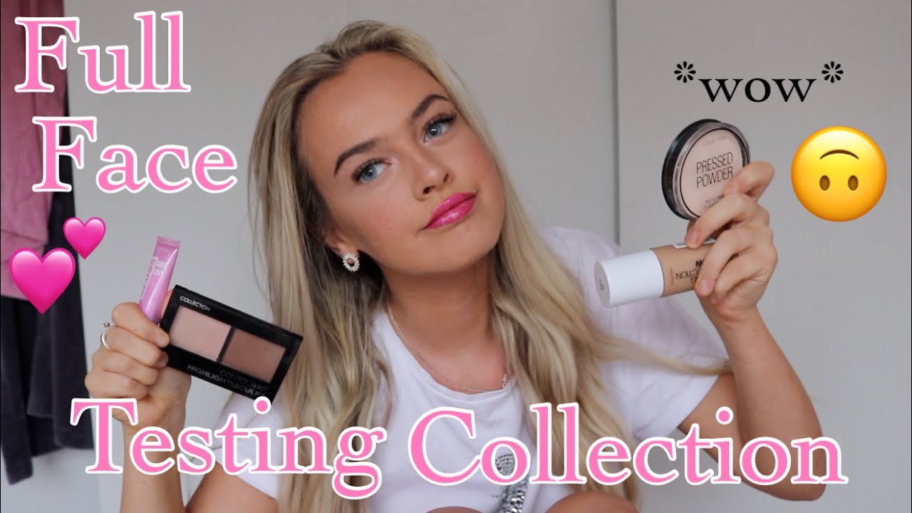 Full Face TESTING Collection MAKEUP!🙃💕*wow*😍