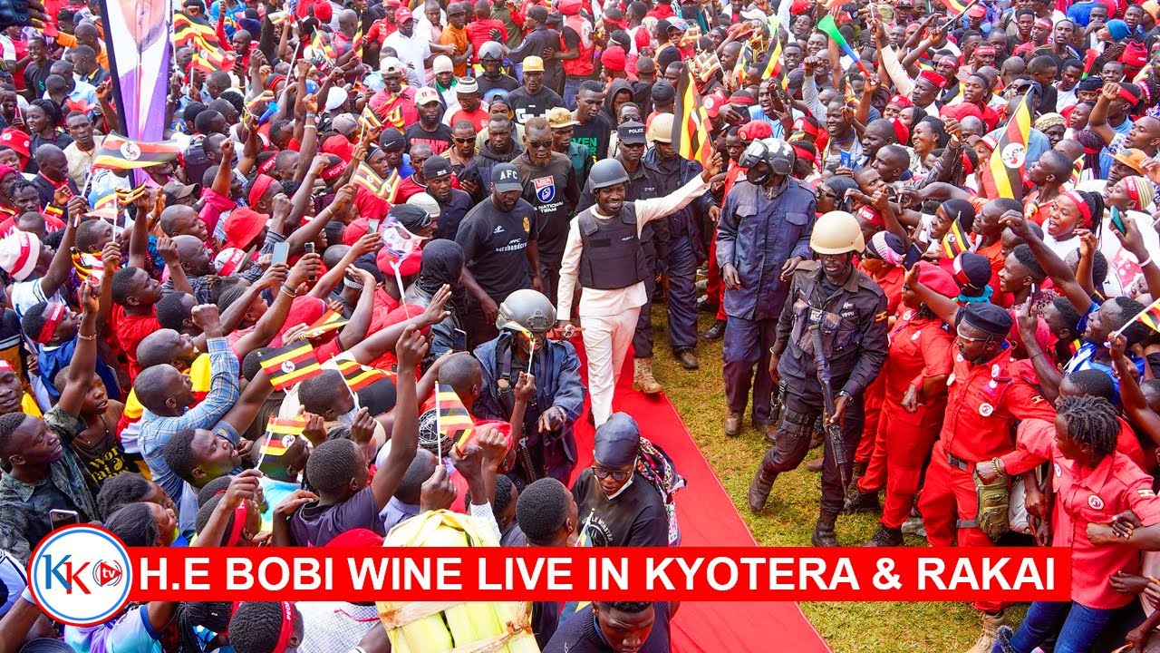 LIVE COVERAGE: H.E. Bobi Wine in Kyotera and Rakai Districts