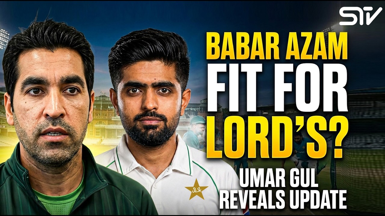 Umar Gul Gives Babar Azam Injury Update Ahead of 2nd Test