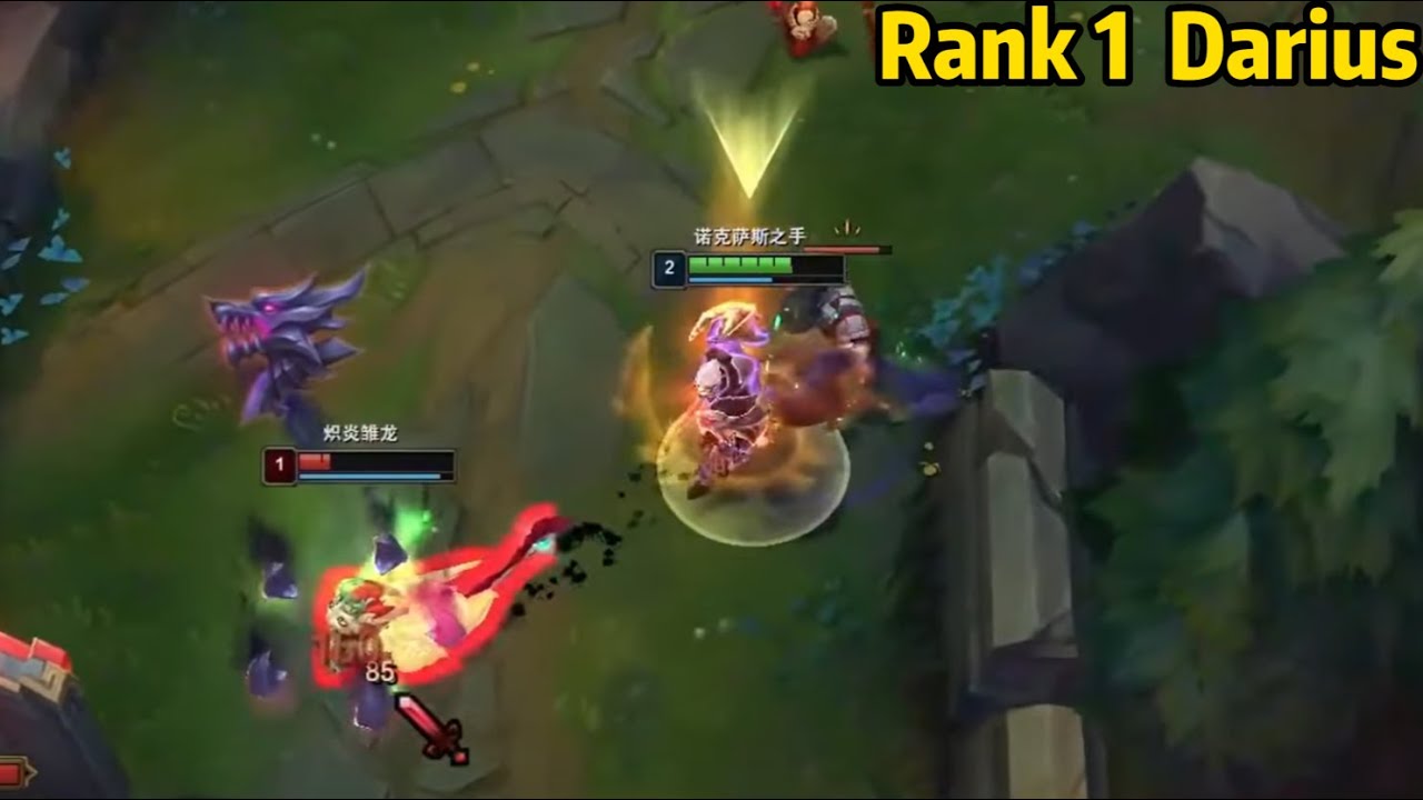 Rank 1 Darius: He DESTROYED Smolder Top with Darius!