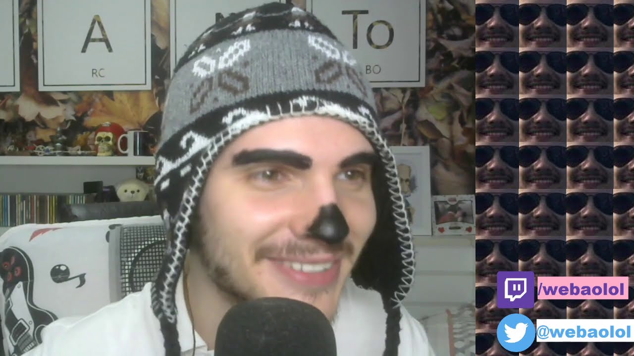 Web&atilde;o Pateta reagindo a Fioramech