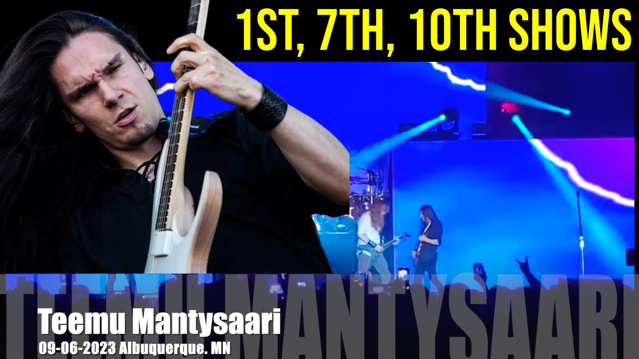 Teemu Mäntysaari - Tornado of Souls - Solo Progress