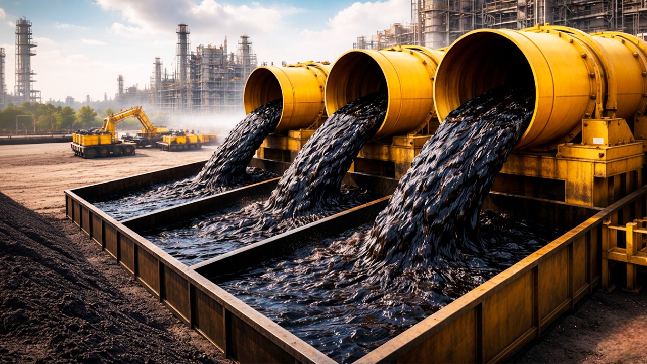 Cómo se extraen y refinan millones de barriles de CRUDO: Del yacimiento a la gasolina