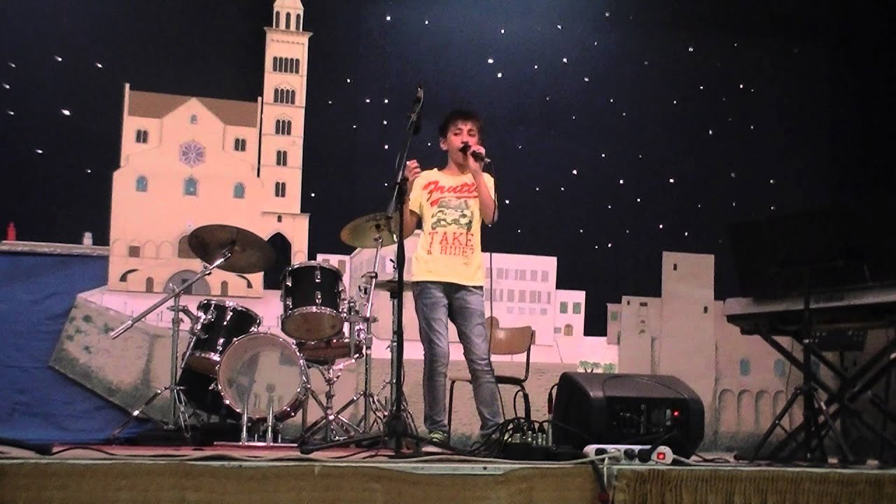 Pietro canta Ancora   Saggio di fine anno Accademia Arcadia