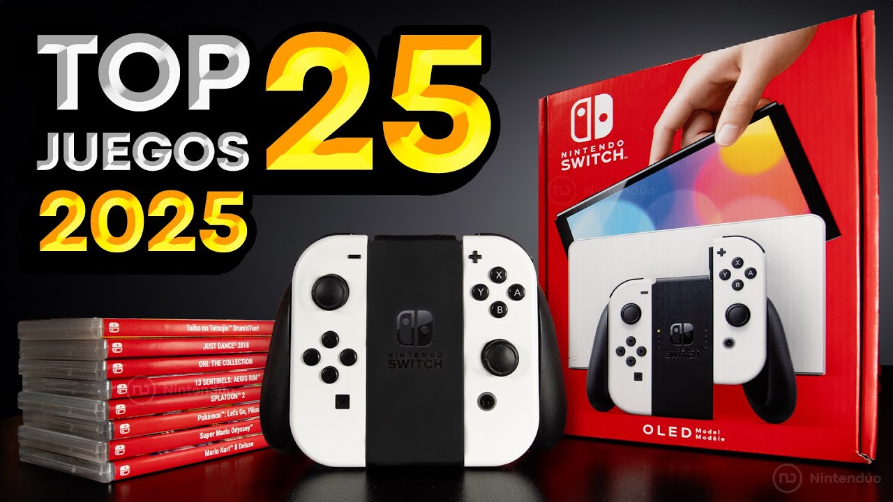 TOP MEJORES JUEGOS de NINTENDO SWITCH (2025) 🏆