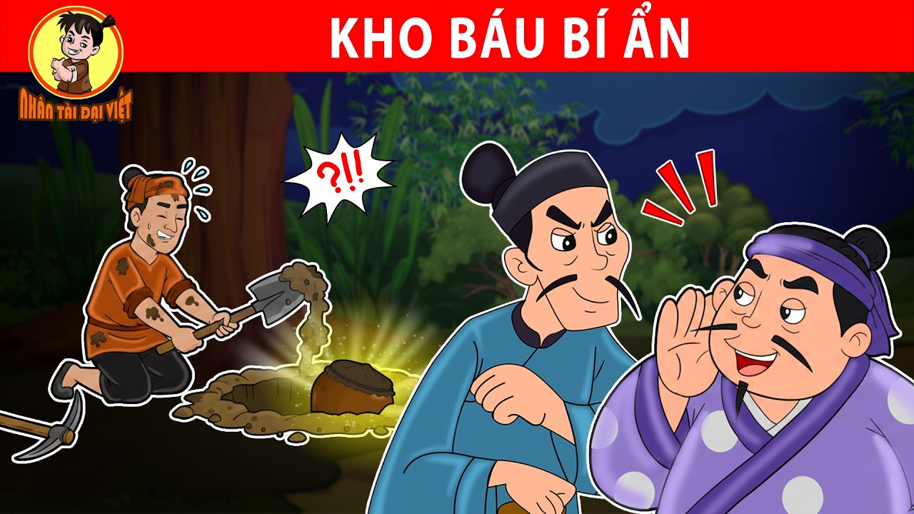 KHO BÁU BÍ ẨN - Nhân Tài Đại Việt - Phim hoạt hình - Truyện Cổ Tích Việt Nam | xưởng Phim