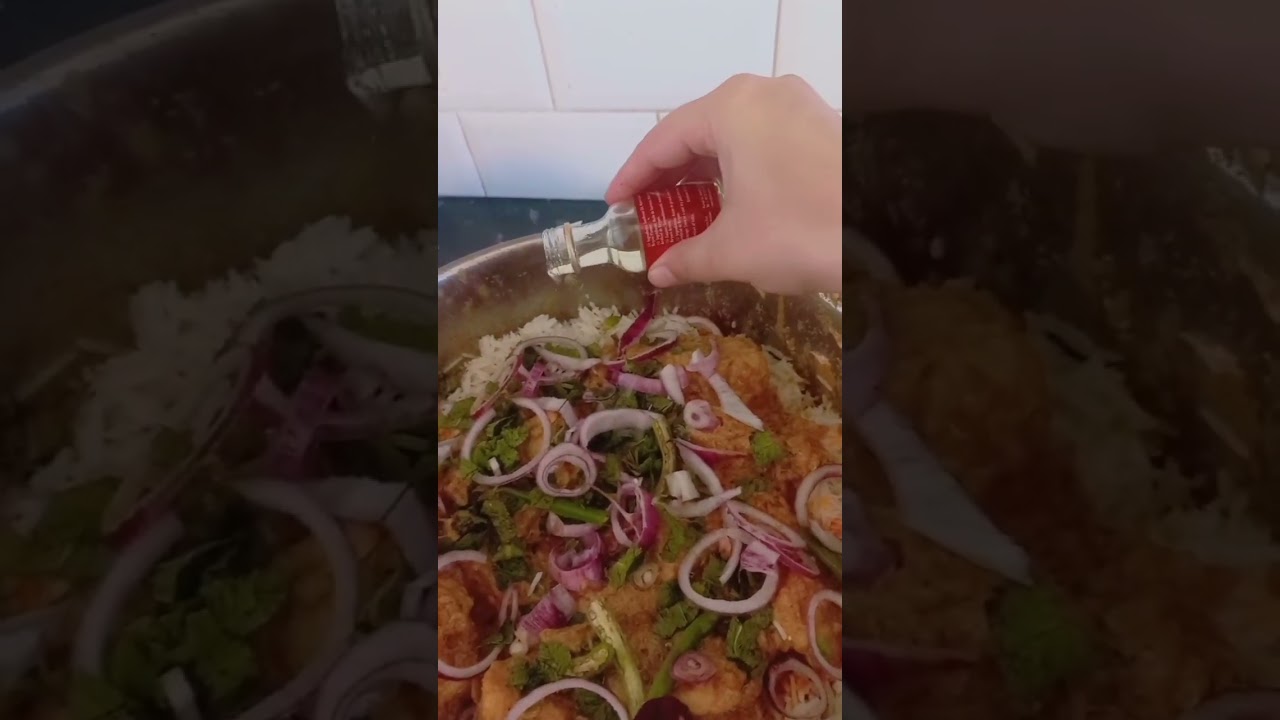 spicy chicken biryani, very tasty,  biryani lovers must try this, easy for the beginners.