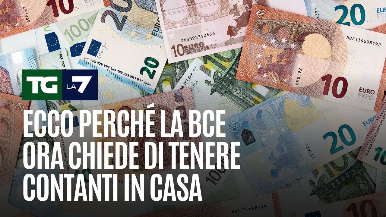 Ecco perché la Bce ora chiede di tenere contanti in casa