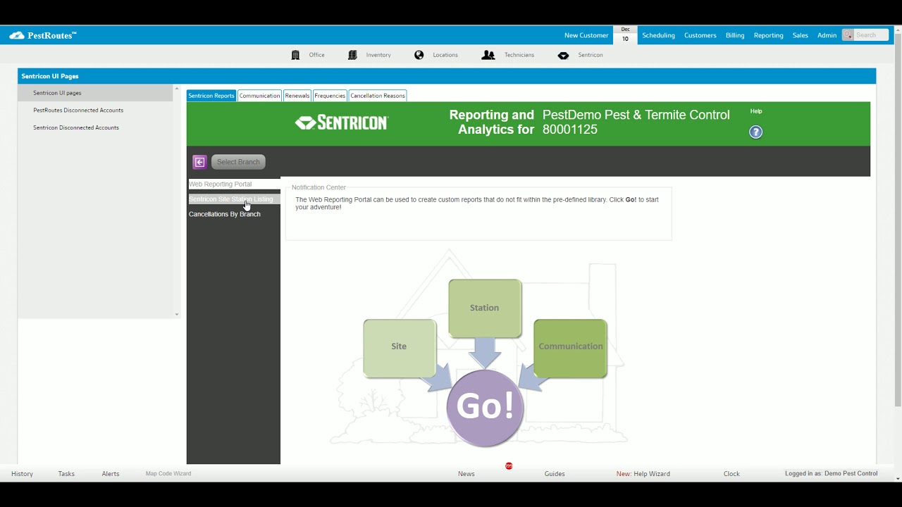 PestRoutes Sentricon Integration