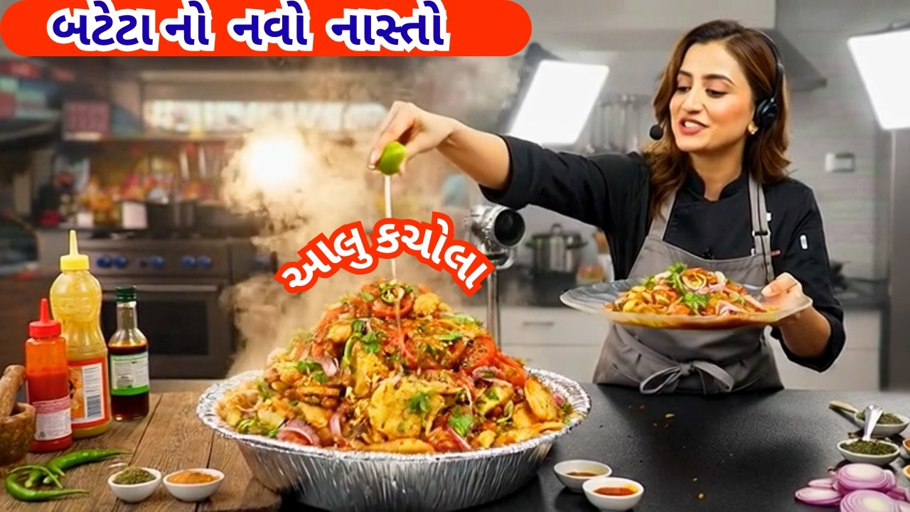 10 મીનીટ માં બનાવો ચટ પટો નાસ્તો | બટેટા નો નવો નાસ્તો બનાવો વો નો નાસ્તો | નવો નાસ્તો ની રીત