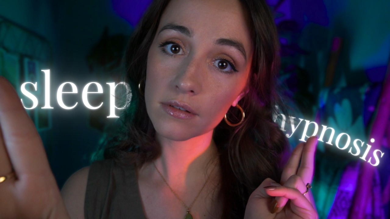 ASMR Hypnosis 🌀 Affirmations While You Sleep | (slow hand movements, layered visuals, whispers)