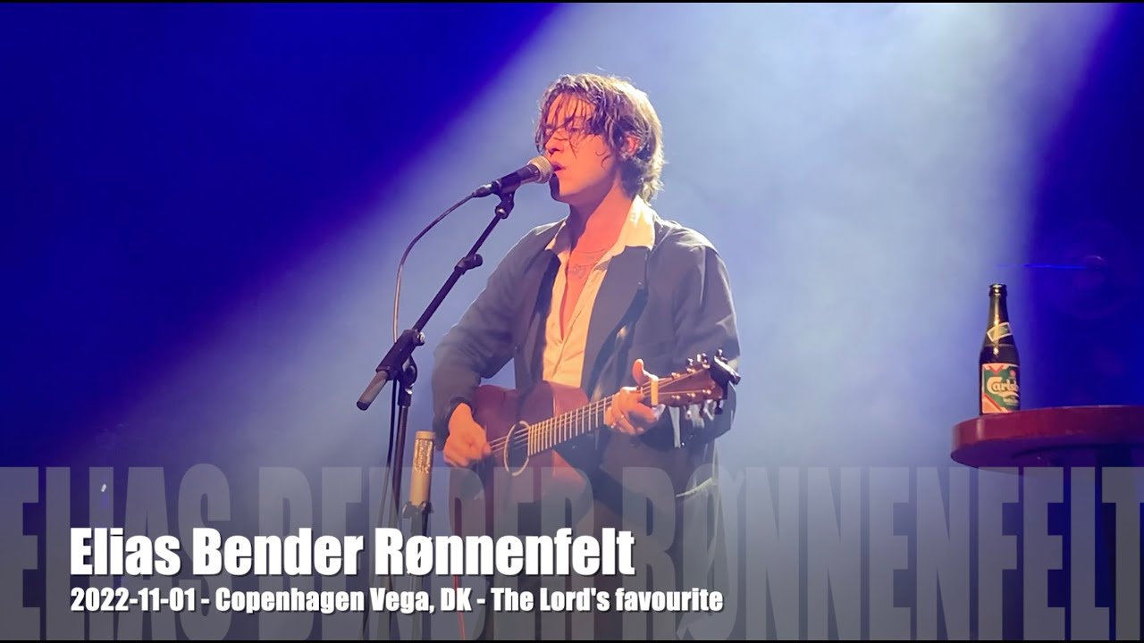 Elias Bender Rønnenfelt - The Lord's Favourte - 2022-11-01 - Copenhagen Vega, DK
