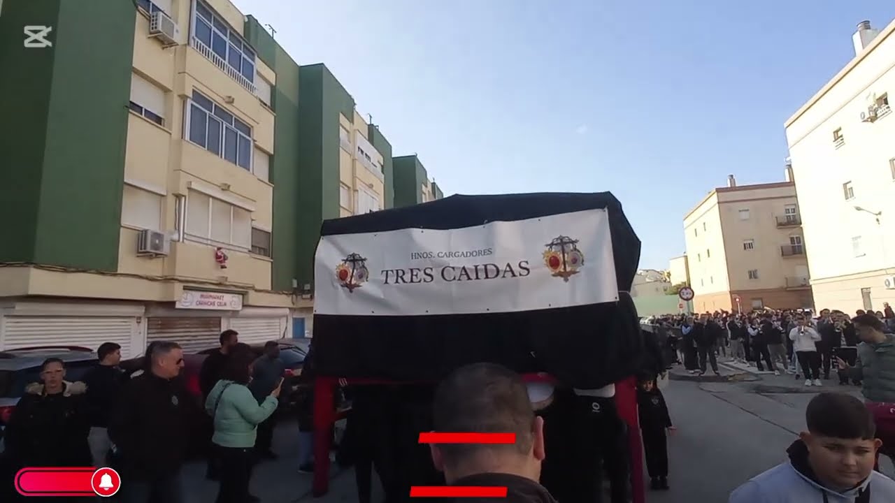 Ensayo solidario hermandad tres caídas san Fernando 2025