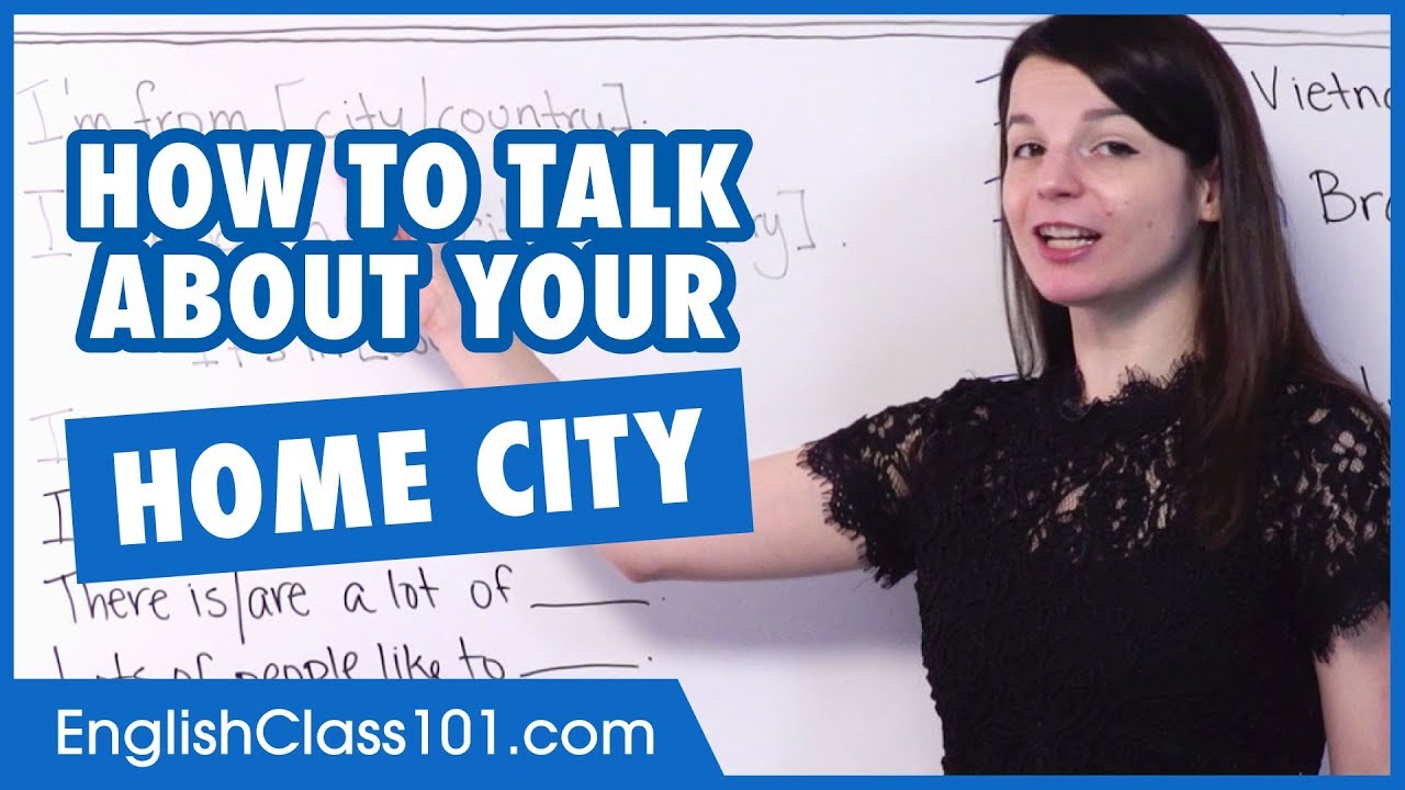 Talking About Your Hometown in English - Basic English Phrases