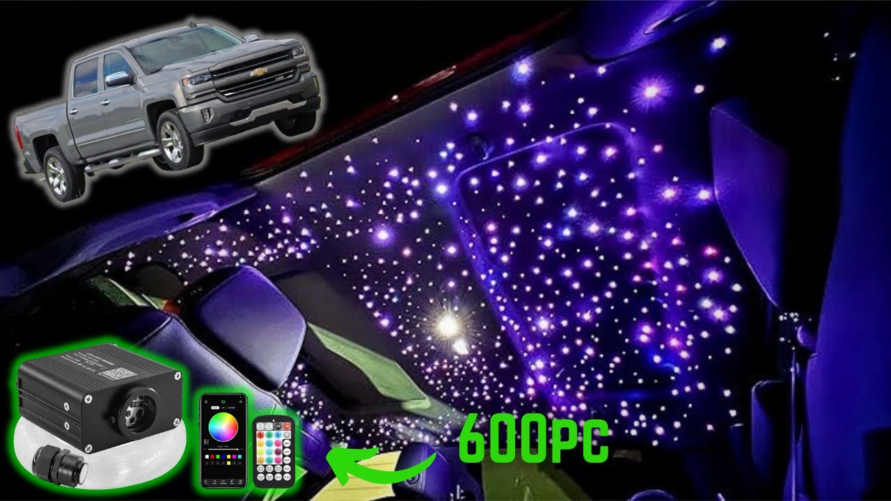 Установка обивки потолка Starlight в Chevrolet Silverado своими руками *СЛОЖНО ЛИ?