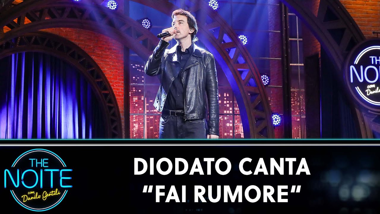 Diodato canta 