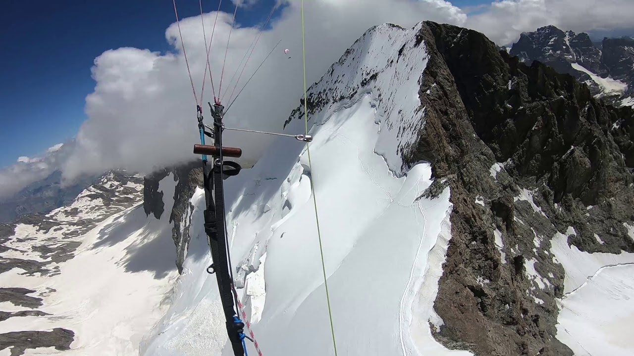 Parapente Survol des Écrins