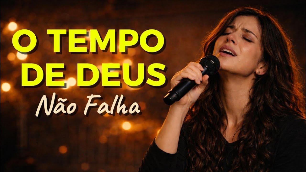 No Tempo Certo de Deus  – Inspirado Aline barros – Música Gospel - louvores de adoração