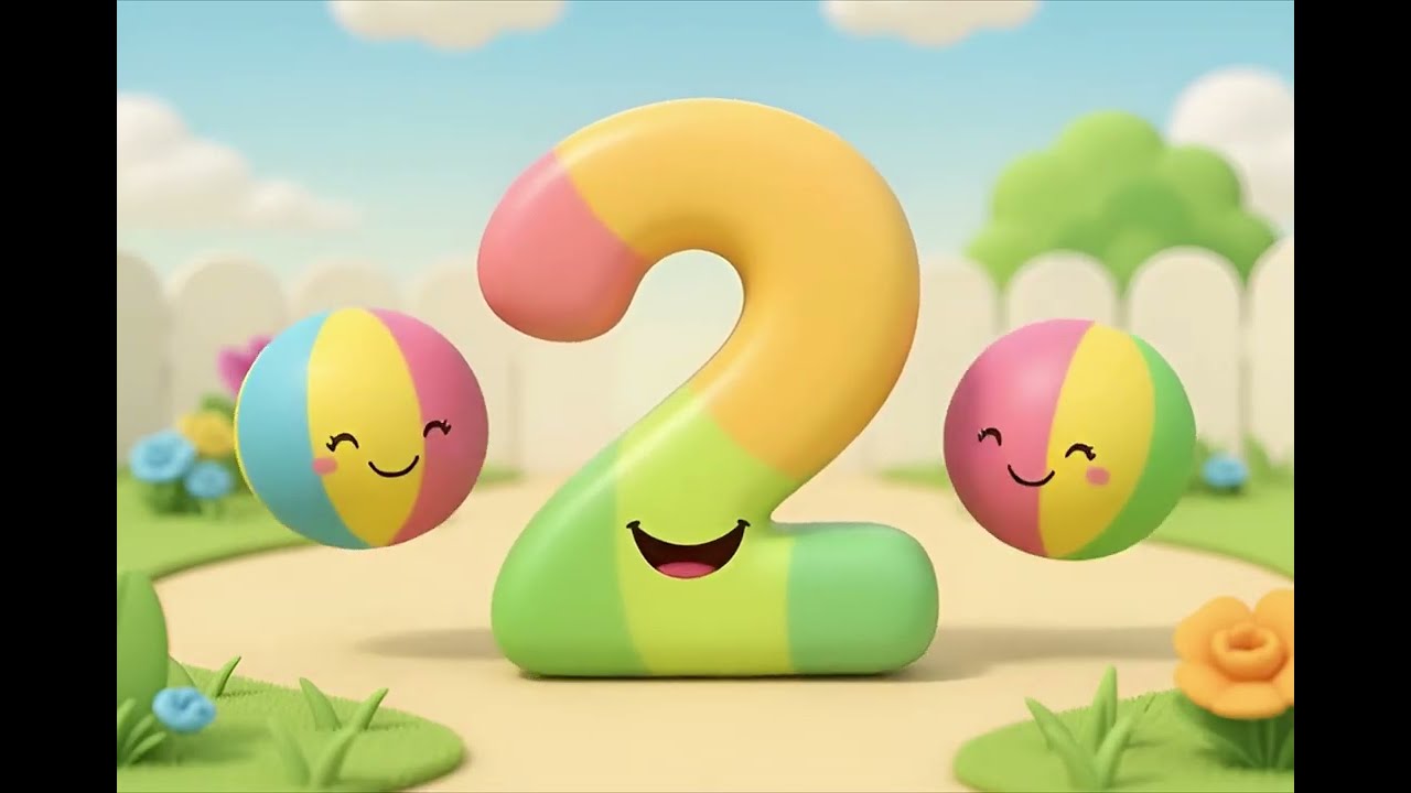 Counting 1–10 for Kids | Fun & Easy Cartoon Learning 