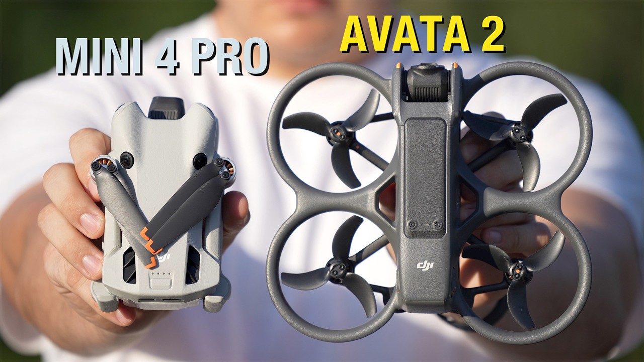 Avata 2 против Mini 4 Pro — какой дрон подойдет именно вам?