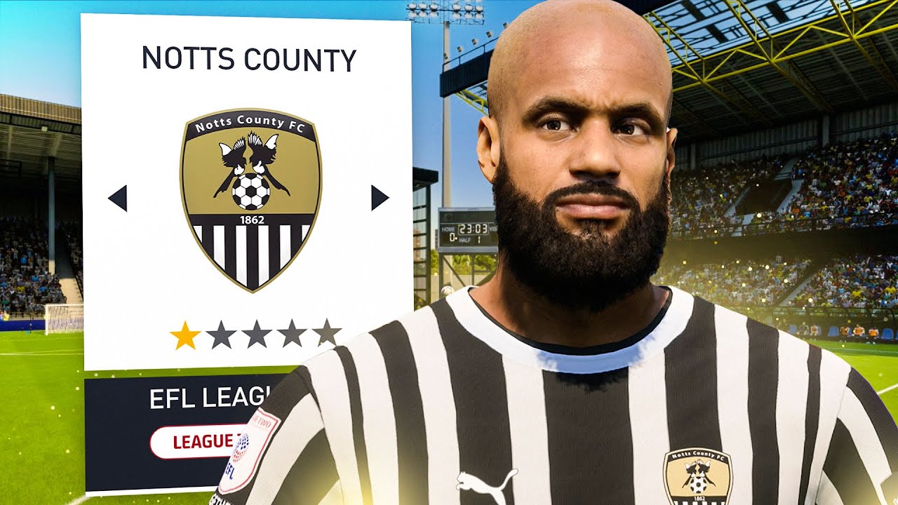 FC 24 Notts County, режим карьеры — №1 Давайте победим!