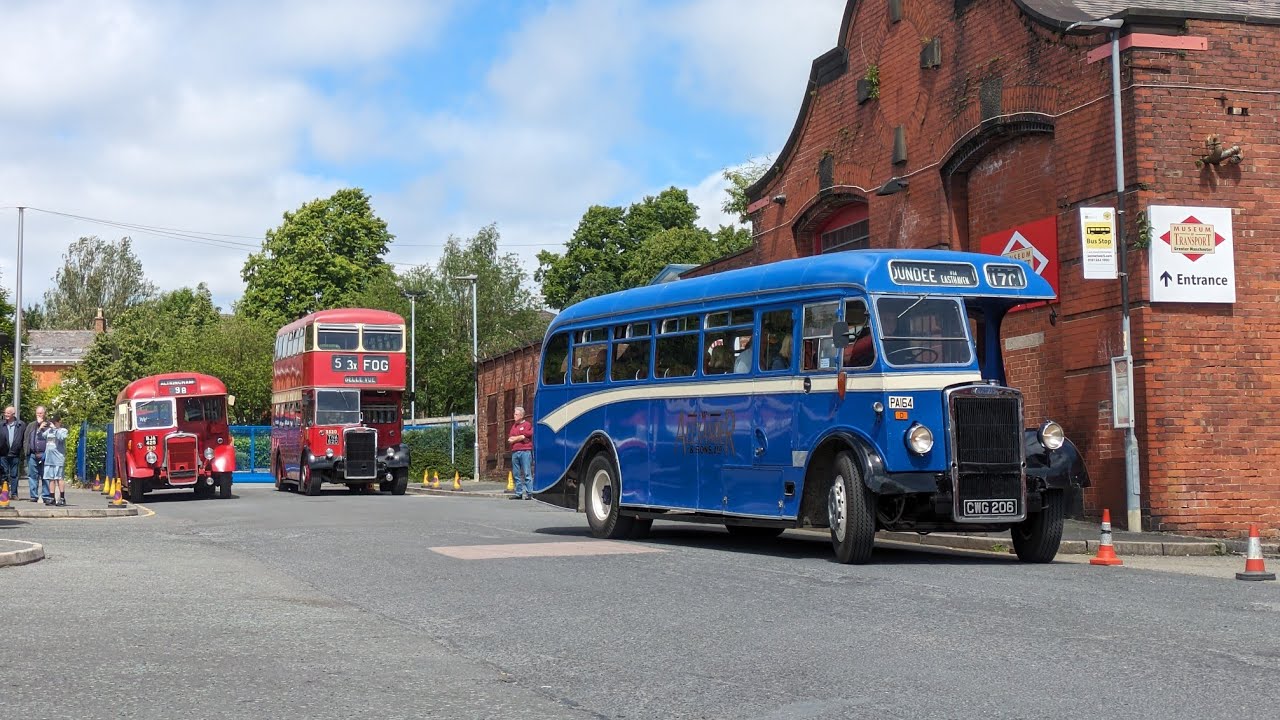 Greater Manchester Museum of Transport 200 Years of Buses Fares Please event