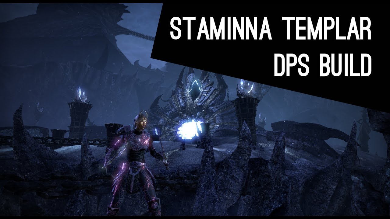 Stamina Templar DPS Build - Morrowind ESO