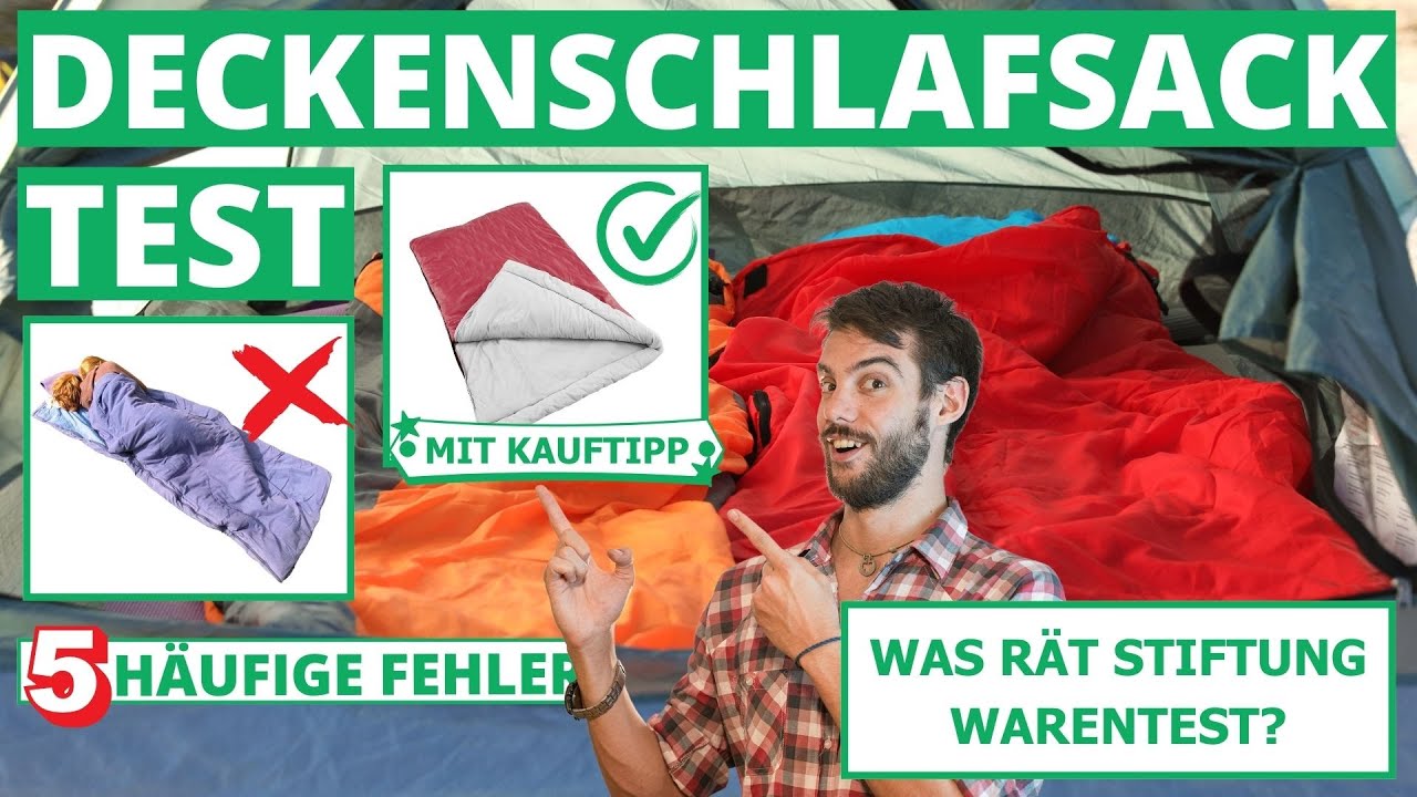 Deckenschlafsack Test - 5 häufige Fehler beim Kauf