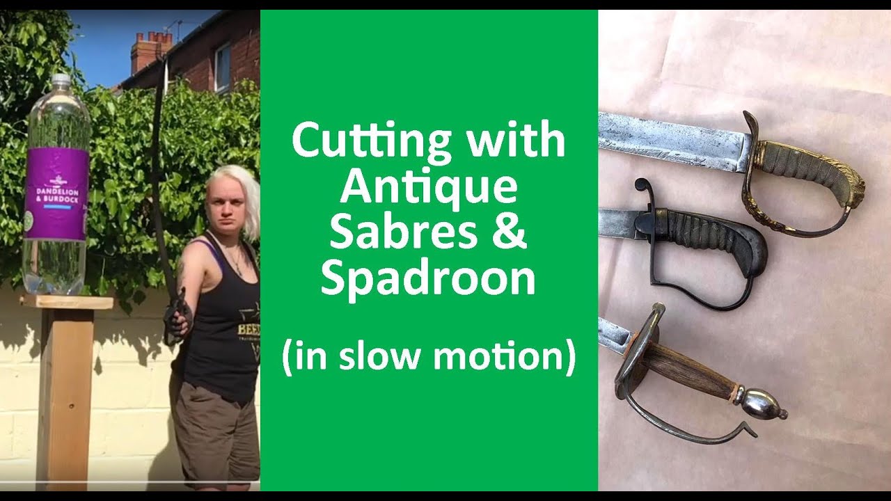 Test Cutting with Antique Sabres & Spadroon