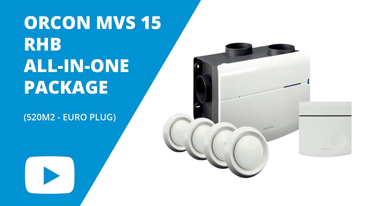 Product video - ORCON RHB all-in-one (euro plug) | Ventilationland