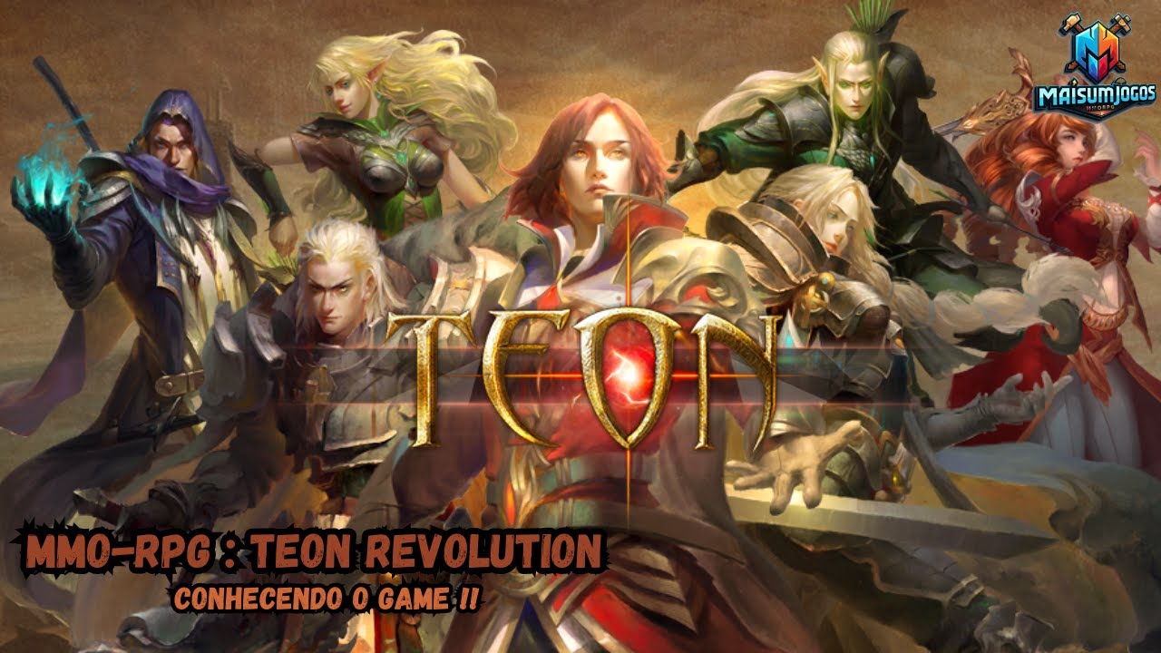 MMo-RPG - TEON REVOLUTION : EM SEGUIDA HONOR OF KINGS ( CHEGAMOS NO MÍTICO )