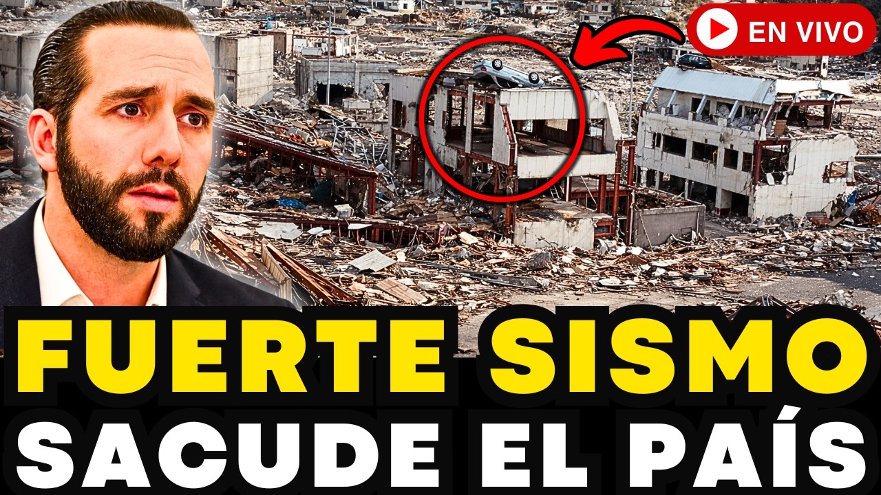¡Caos Total! Fuerte Sismo Sacude El Salvador Ahora Mismo