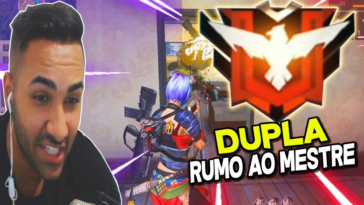 🔴 FREE FIRE AO VIVO DUPLA RUMO AO MESTRE! Natural NELLES  ft. DeusNELES