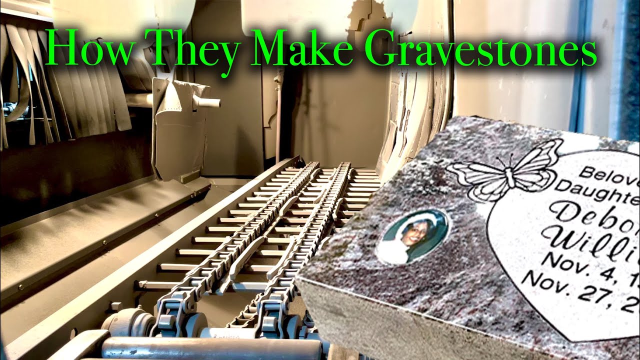 HOW GRAVESTONES ARE MADE - A Peek Behind the Curtain at Troost's Monuments Shop in Hillside, IL.