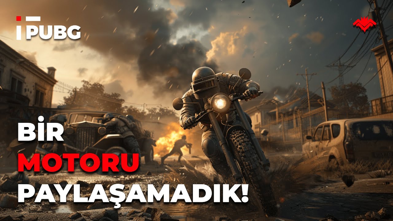 Bİ MOTORU PAYLAŞAMADIK! [PUBG]