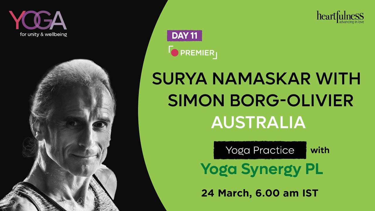 11 | Surya Namaskar - Simple to Complex Variations by Simon Borg-Olivier | Yoga4Unity & well-being