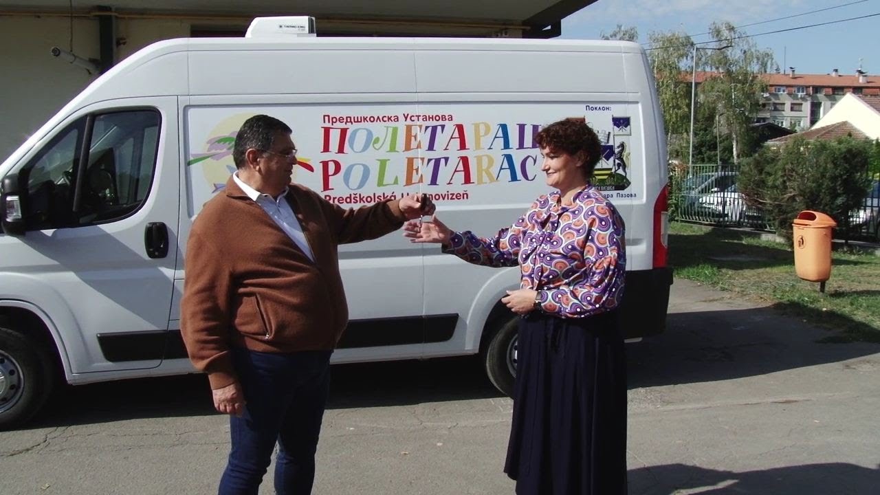 Opština Stara Pazova donirala vozilo PU Poletarac