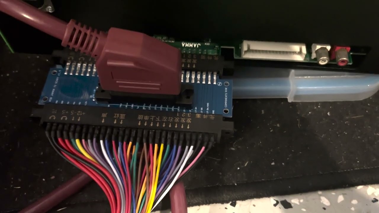 Jamma Splitter to OSSC Stream Capture Setup