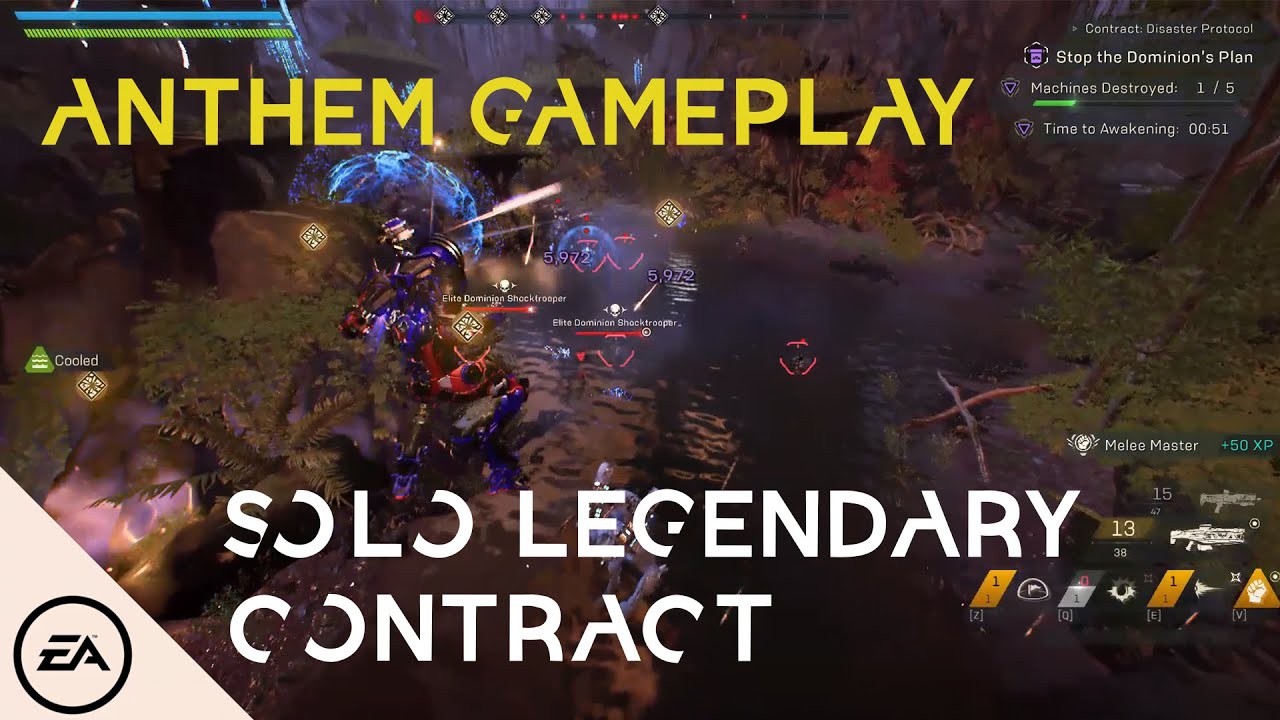 Anthem Gameplay - Ranger Solo Legendary Contract