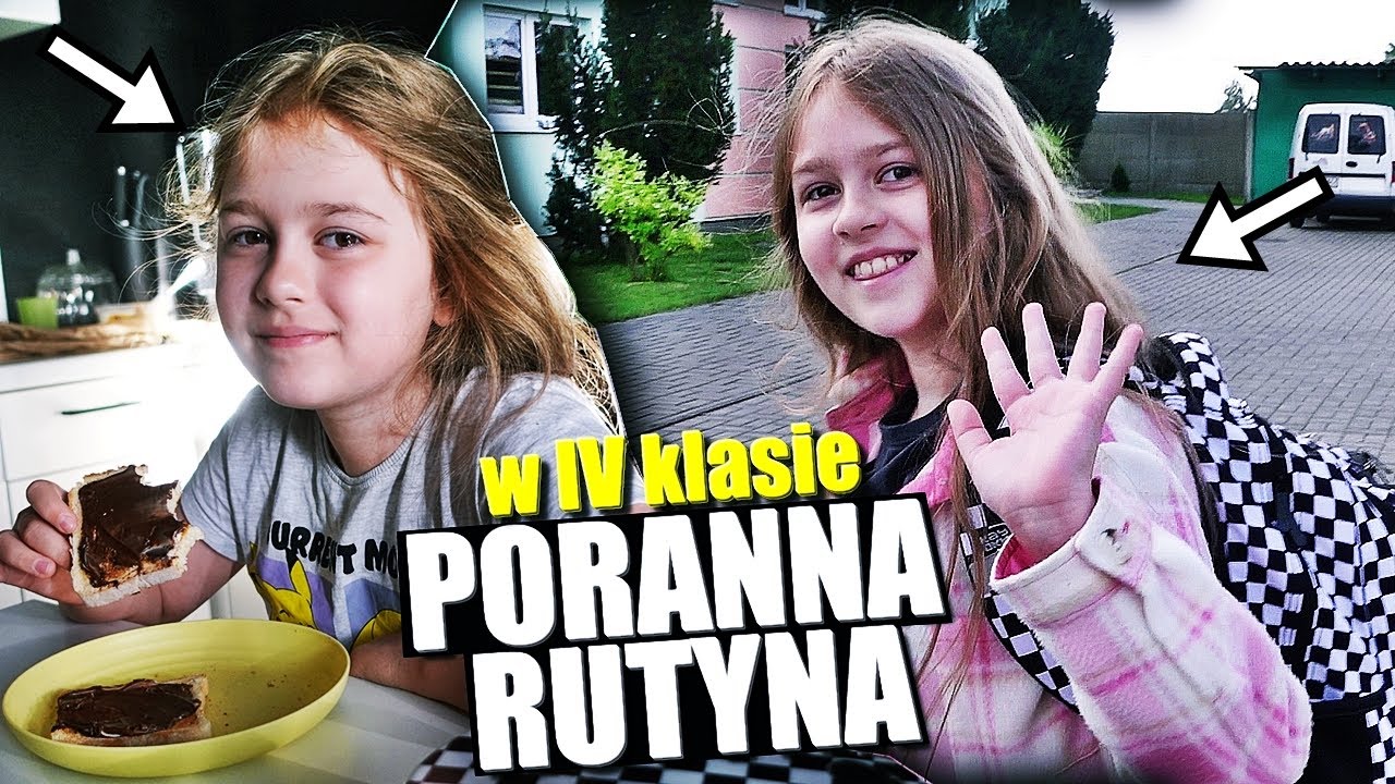 NASZA PORANNA RUTYNA W ROKU SZKOLNYM 💜