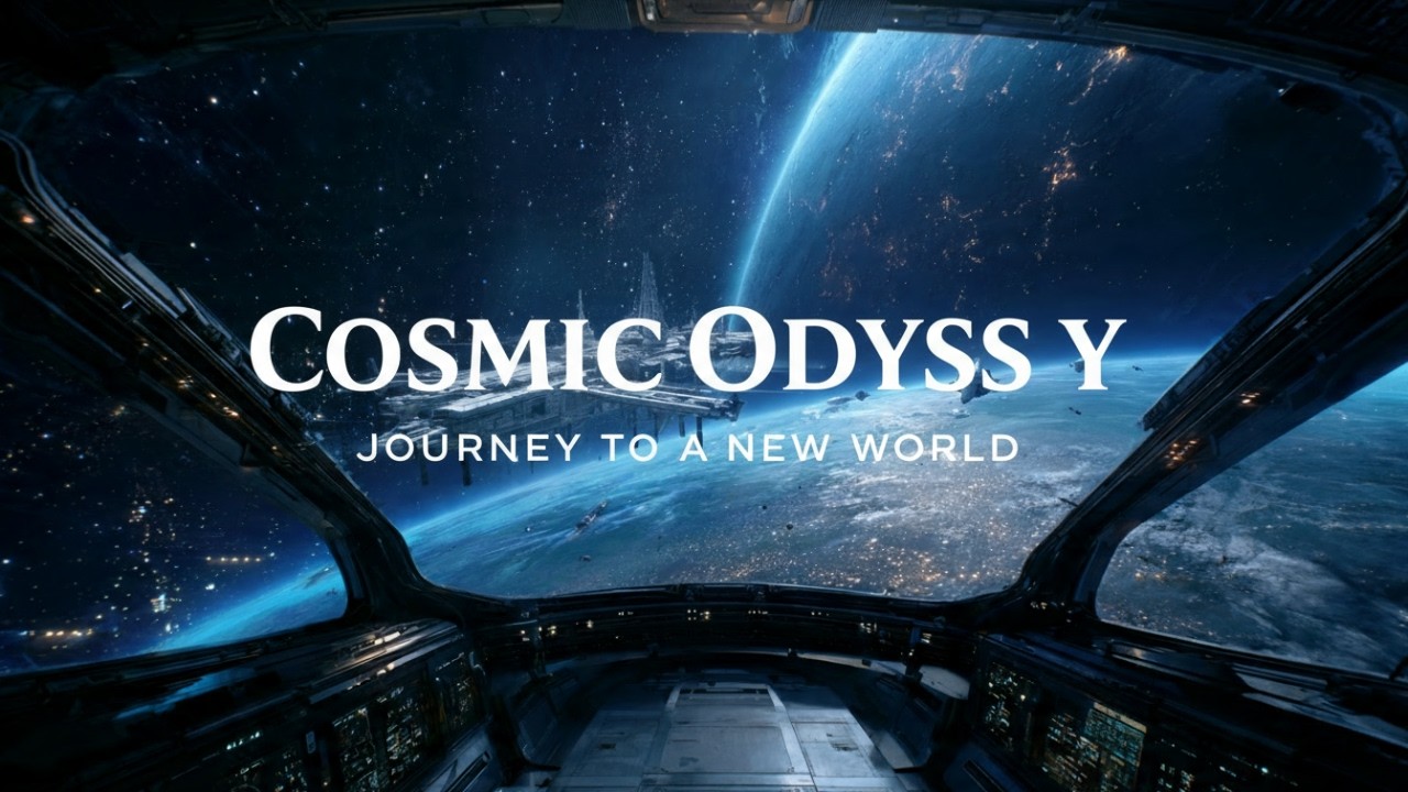 Peaceful Cosmic Ambience | Watching Earth from Your Spaceship (4 Hours)