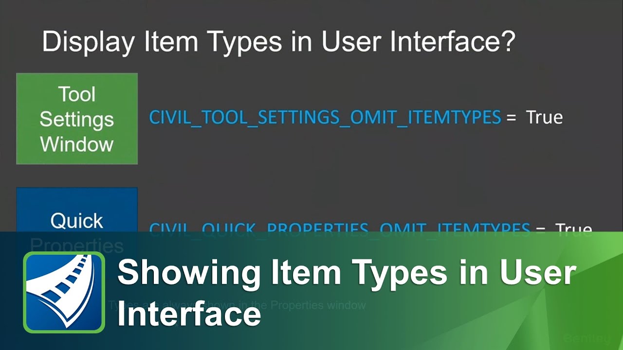 Item Types and Expressions 08: Showing Item Types in User Interface